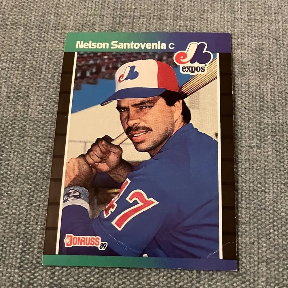 1989 Donruss Montreal Expos Baseball Card Trading Card
